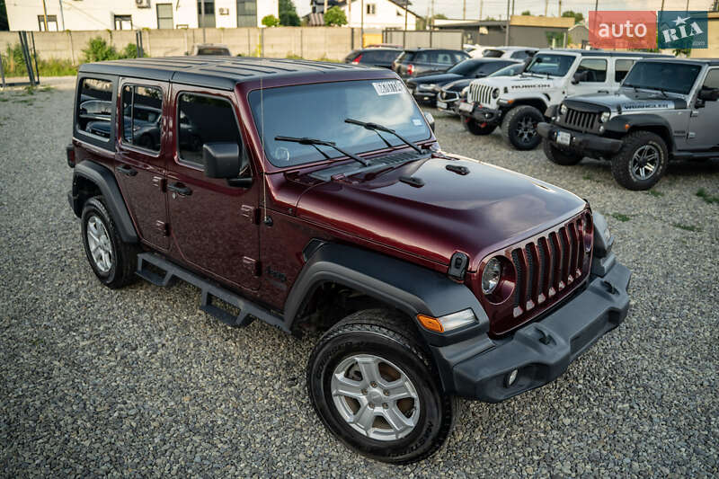 Внедорожник / Кроссовер Jeep Wrangler 2021 в Черновцах
