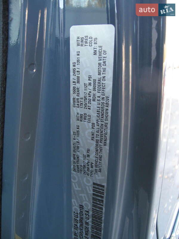 Внедорожник / Кроссовер Jeep Wrangler 2023 в Киеве фото 121 Внедорожник / Кроссовер Jeep Wrangler 2023 в Киеве