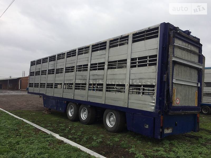 Для перевозки животных - полуприцеп Jumbo D0 1996 в Миргороде
