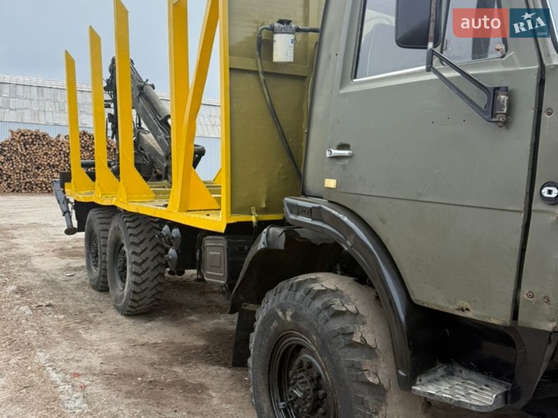 Лесовоз / Сортиментовоз КамАЗ 4310 1990 в Гостомеле фото 3 Лесовоз / Сортиментовоз КамАЗ 4310 1990 в Гостомеле