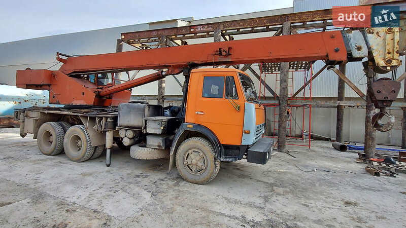 Автокран КамАЗ 53213 1990 в Каменец-Подольском