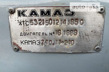 Кран-маніпулятор КамАЗ 53215 2001 в Києві