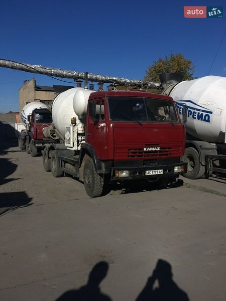Бетономешалка (Миксер) КамАЗ 53220 2008 в Ивано-Франковске