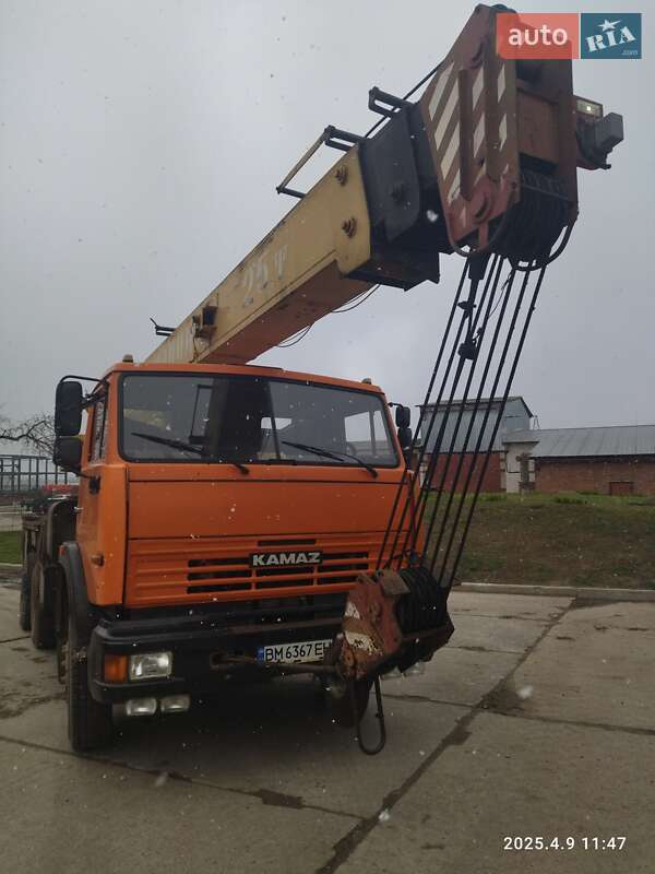 Автокран КамАЗ 55111 2007 в 