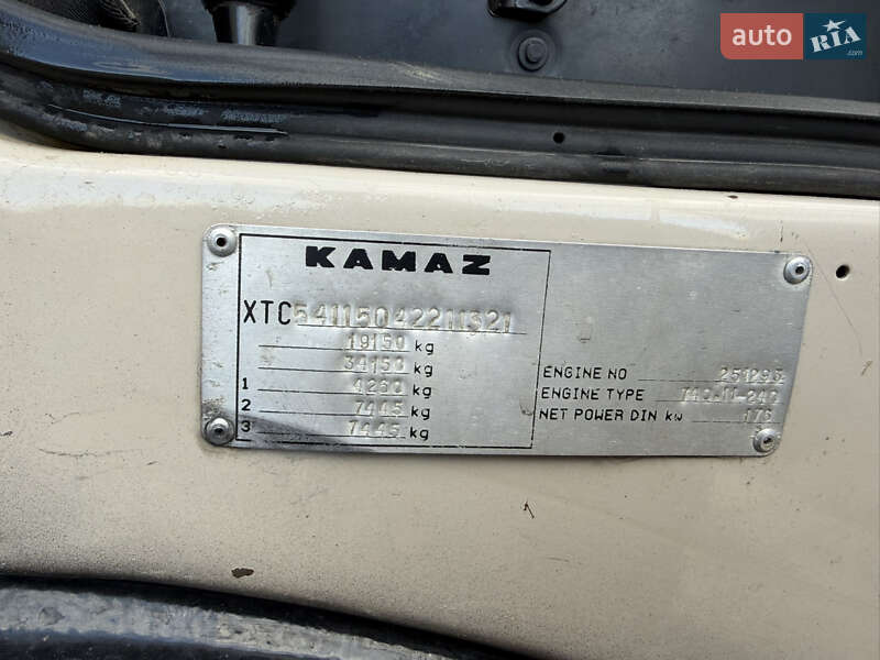 Самосвал КамАЗ 55111 2004 в Львове