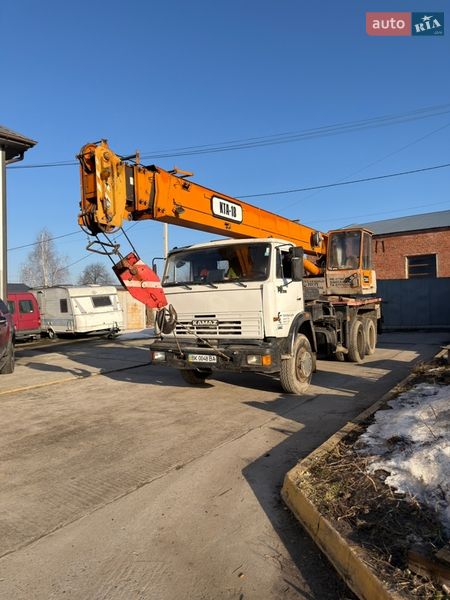 Автокран КамАЗ 55111 2007 в Ровно