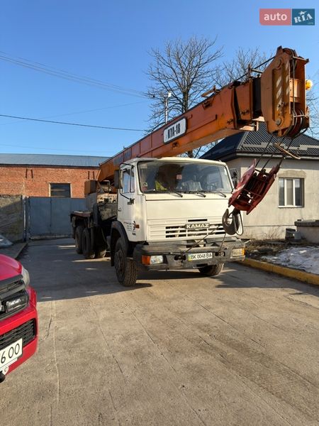 Автокран КамАЗ 55111 2007 в Ровно