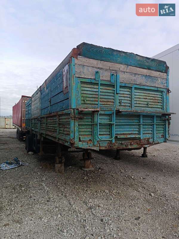 Бортовой полуприцеп КамАЗ ГБК 1986 в Переяславе фото 4 Бортовой полуприцеп КамАЗ ГБК 1986 в Переяславе