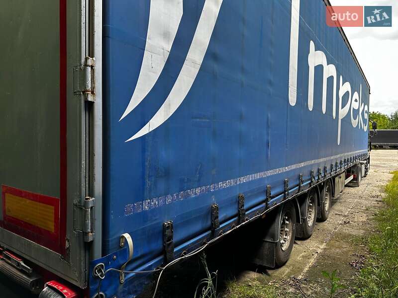 Тентованный борт (штора) - полуприцеп Kassbohrer Maxima 2012 в Луцке