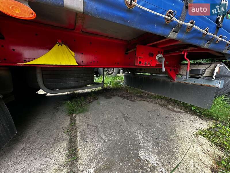 Тентованный борт (штора) - полуприцеп Kassbohrer Maxima 2012 в Луцке