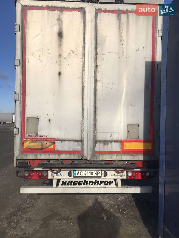 Тентованный борт (штора) - полуприцеп Kassbohrer Md 2012 в Одессе