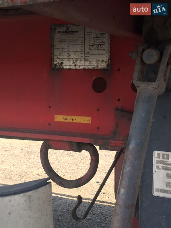 Тентованный борт (штора) - полуприцеп Kassbohrer Md 2012 в Одессе