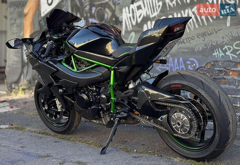Спортбайк Kawasaki Ninja H2 Carbon 2019 в Києві фото 3 Спортбайк Kawasaki Ninja H2 Carbon 2019 в Києві