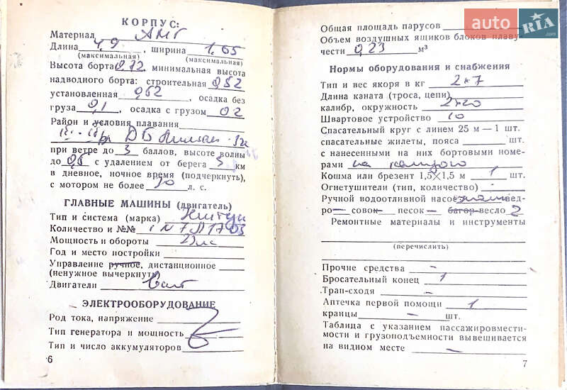Катер Казанка 5М 1977 в Николаеве