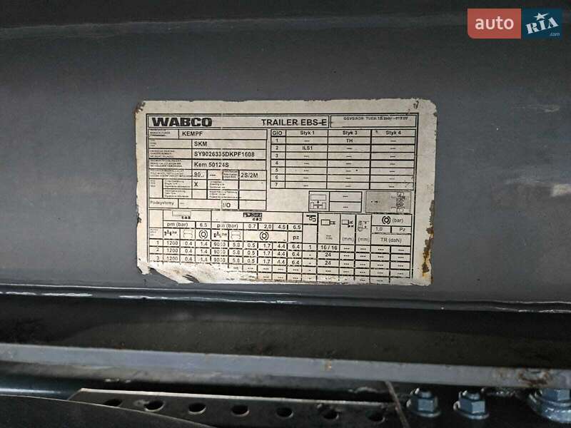 Зерновоз - полуприцеп Kempf SKM 2013 в Коломые фото 8 Зерновоз - полуприцеп Kempf SKM 2013 в Коломые