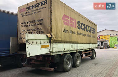 Тентований борт (штора) - напівпричіп Kempf THKD 18 1995 в Тячеві