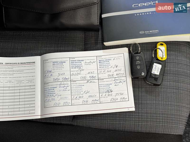 Универсал Kia Ceed 2013 в Стрые