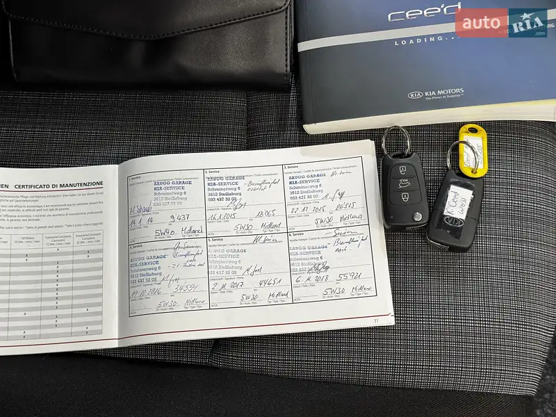 Универсал Kia Ceed 2013 в Стрые документ