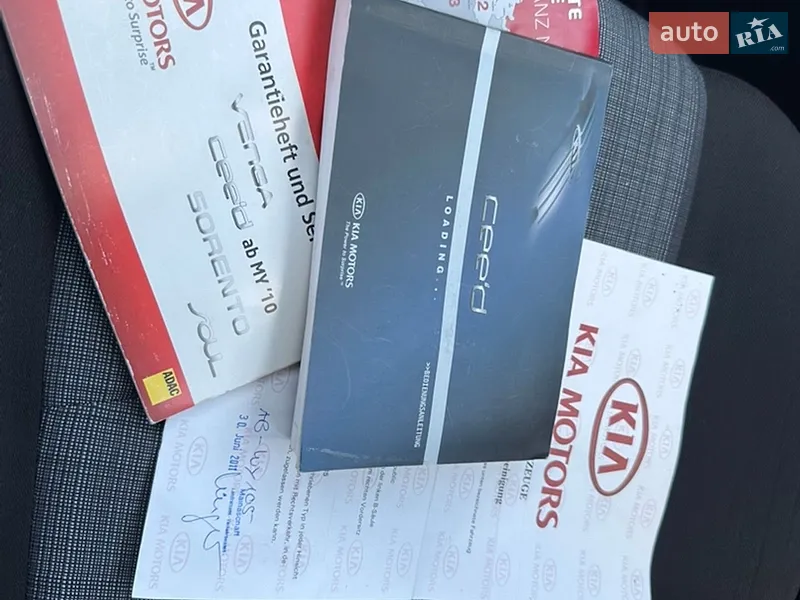 Хэтчбек Kia Ceed 2010 в Полтаве документ