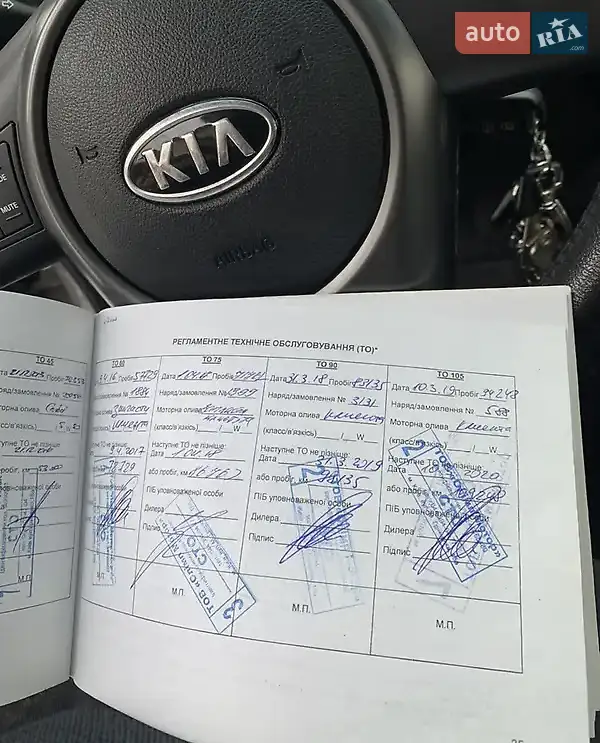 Седан Kia Cerato 2010 в Киеве документ