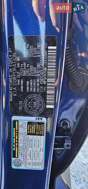 Внедорожник / Кроссовер Kia EV6 2024 в Ровно