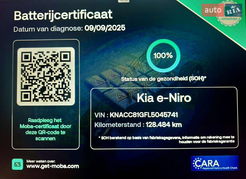 Внедорожник / Кроссовер Kia Niro 2020 в Луцке фото 3 Внедорожник / Кроссовер Kia Niro 2020 в Луцке