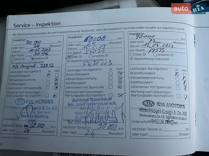 Внедорожник / Кроссовер Kia Sorento 2015 в Хмельницком документ