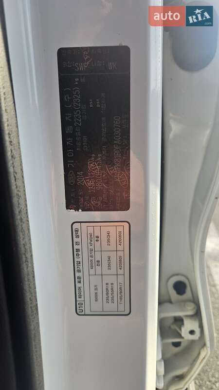 Позашляховик / Кросовер Kia Sorento 2015 в Києві