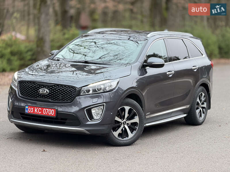 Позашляховик / Кросовер Kia Sorento 2015 в Луцьку