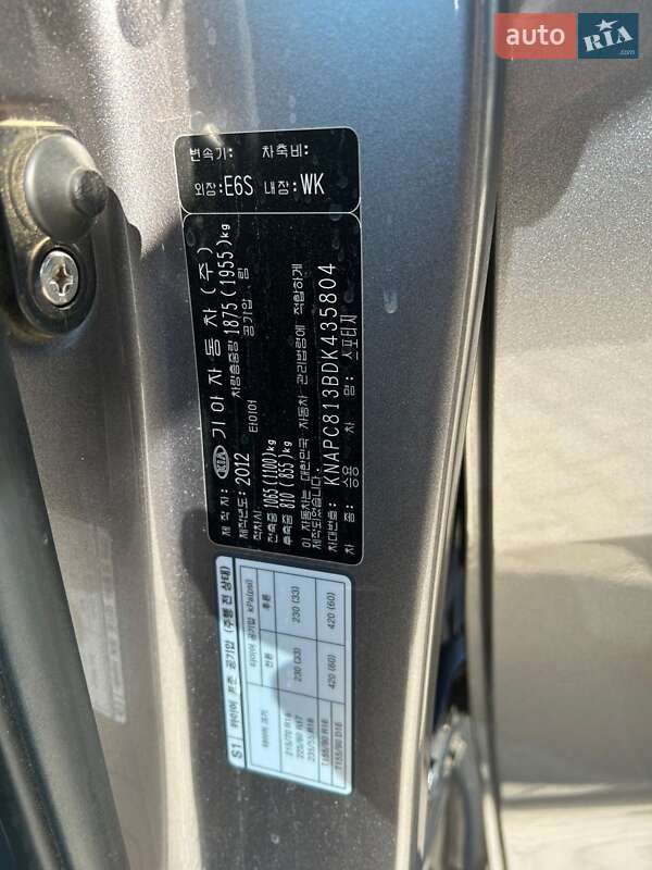 Позашляховик / Кросовер Kia Sportage 2012 в Вінниці фото 25 Позашляховик / Кросовер Kia Sportage 2012 в Вінниці