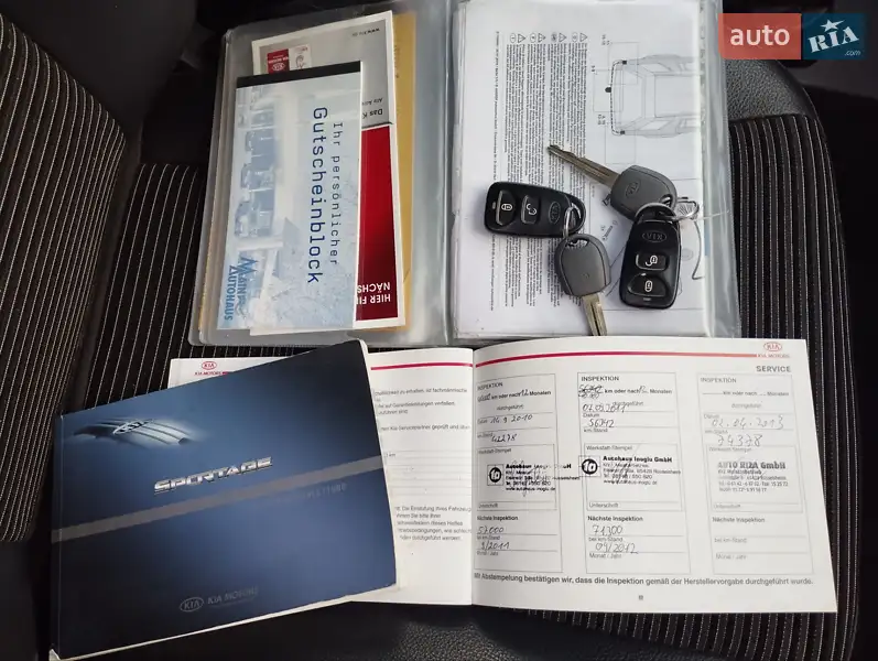Внедорожник / Кроссовер Kia Sportage 2008 в Харькове документ