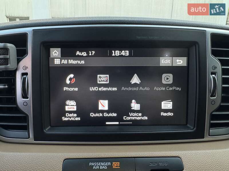 Позашляховик / Кросовер Kia Sportage 2017 в Києві