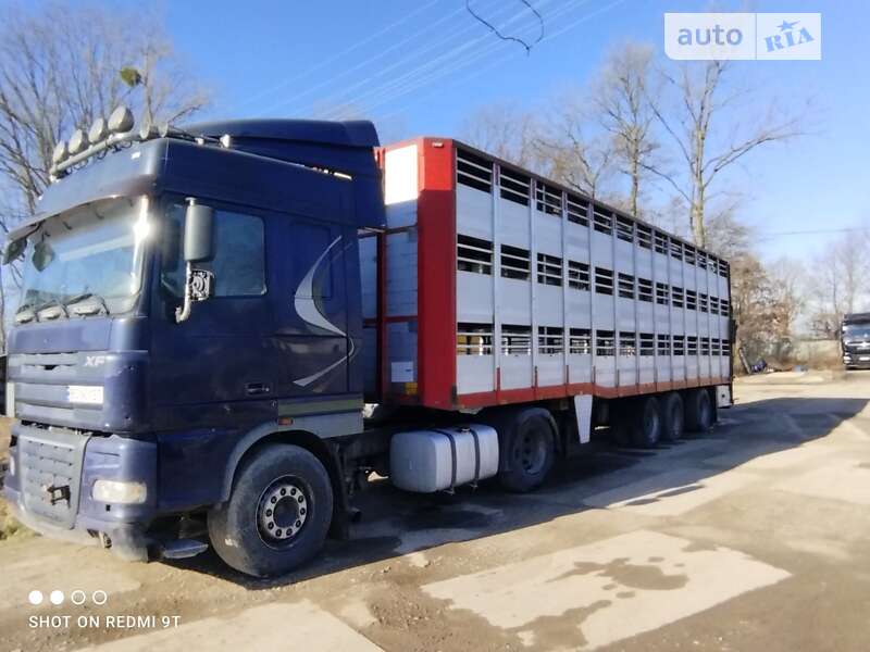 Для перевезення тварин - напівпричіп Knapen k100 1991 в Стрию