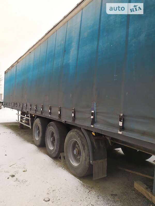 Тентованный борт (штора) - полуприцеп Kogel AG 1996 в Пулинах