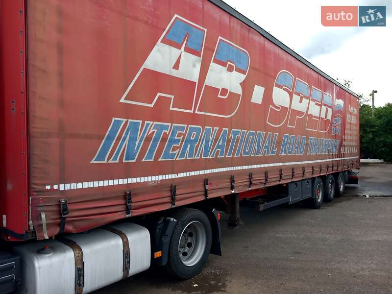 Тентованный борт (штора) - полуприцеп Kogel BPW 2007 в Хусте фото 3 Тентованный борт (штора) - полуприцеп Kogel BPW 2007 в Хусте