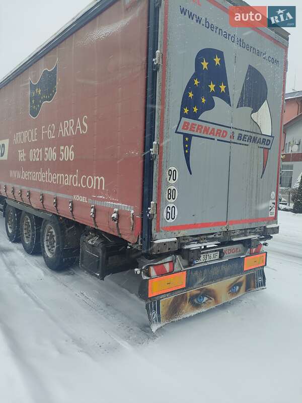 Тентованный борт (штора) - полуприцеп Kogel Cool-Maxx 2012 в Рокитном фото 2 Тентованный борт (штора) - полуприцеп Kogel Cool-Maxx 2012 в Рокитном