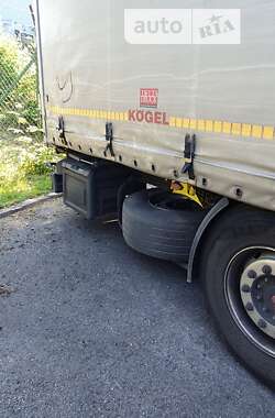 Тентований борт (штора) - напівпричіп Kogel S 24 2016 в Виноградові