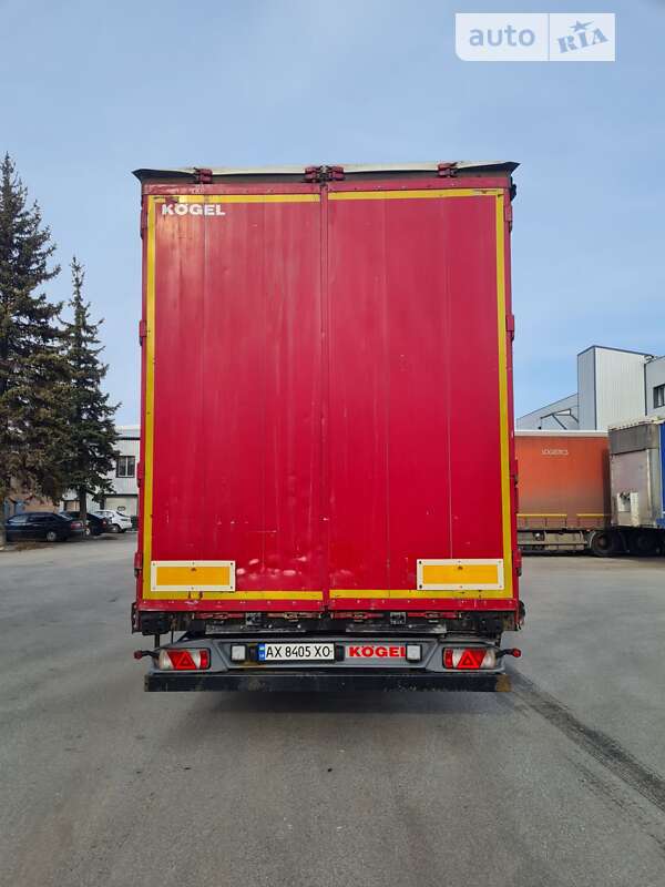 Тентований борт (штора) - напівпричіп Kogel S 24 2013 в Харкові