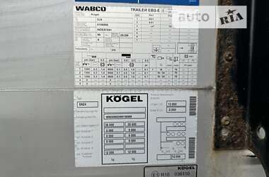 Тентований борт (штора) - напівпричіп Kogel S 24 2012 в Хусті