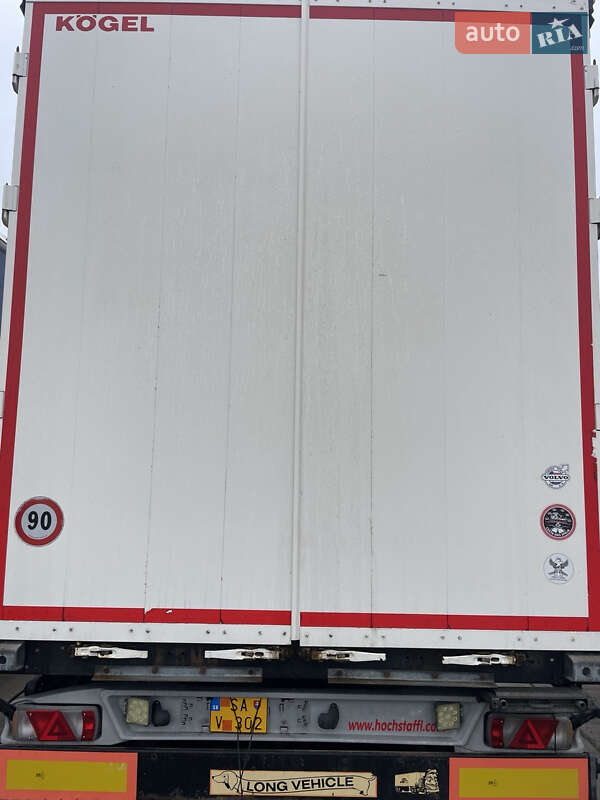 Тентований борт (штора) - напівпричіп Kogel S 24 2014 в Грушево