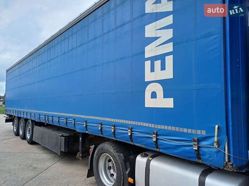 Тентований борт (штора) - напівпричіп Kogel S 24 2013 в Бедевлі