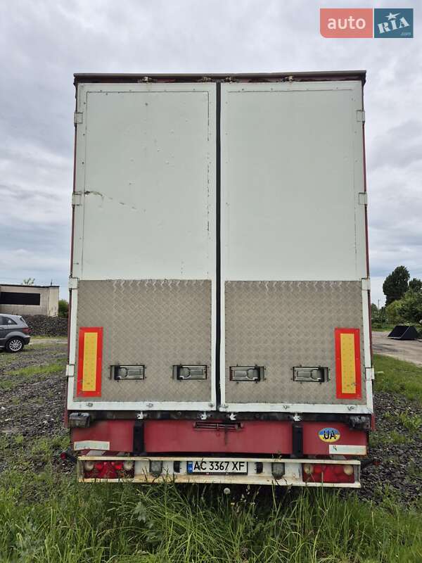 Тентованный борт (штора) - полуприцеп Kogel S 24 2008 в Луцке