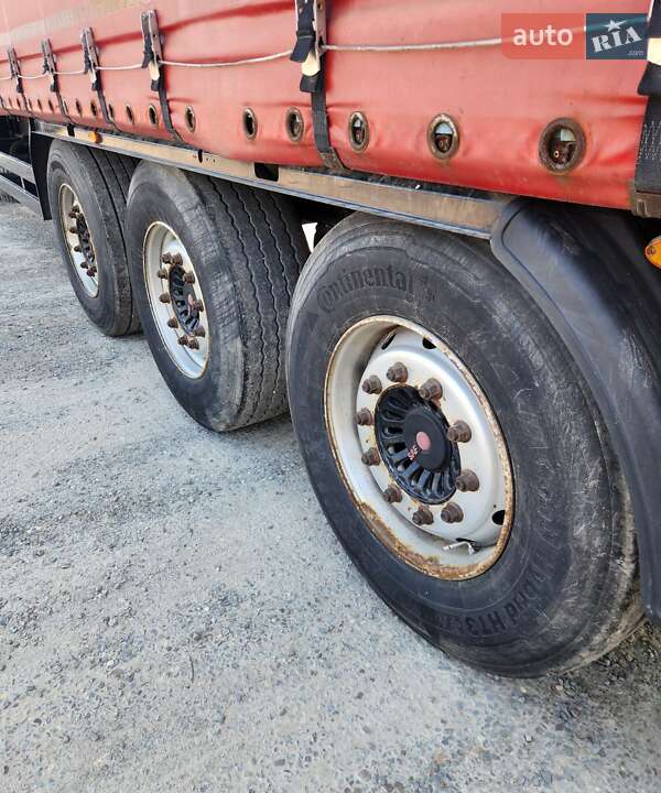 Тентованный борт (штора) - полуприцеп Kogel S 24 2013 в Иршаве