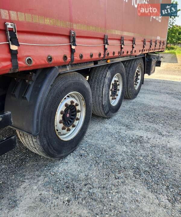 Тентованный борт (штора) - полуприцеп Kogel S 24 2013 в Иршаве