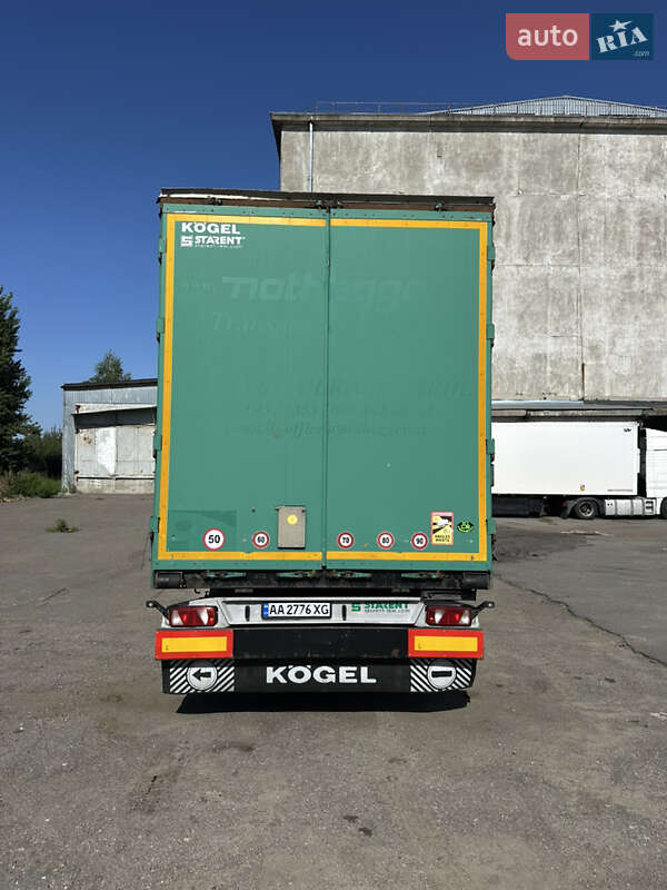 Тентованный борт (штора) - полуприцеп Kogel S 24 2013 в Киеве фото 4 Тентованный борт (штора) - полуприцеп Kogel S 24 2013 в Киеве