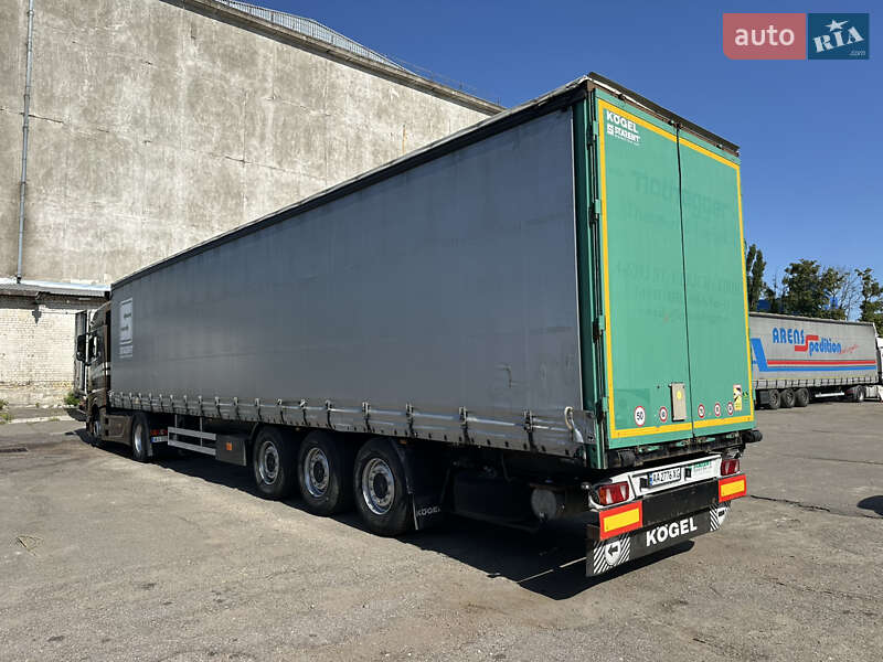 Тентованный борт (штора) - полуприцеп Kogel S 24 2013 в Киеве фото 3 Тентованный борт (штора) - полуприцеп Kogel S 24 2013 в Киеве