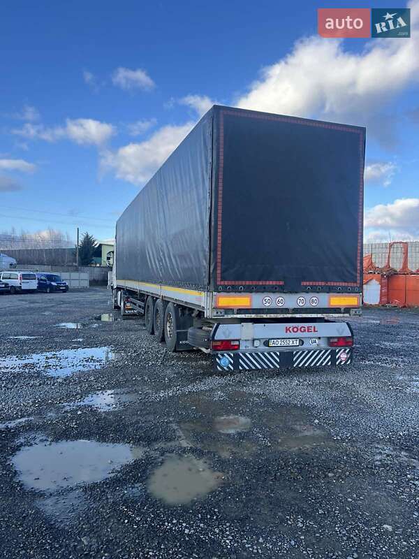 Тентованный борт (штора) - прицеп Kogel S 24 2006 в Иршаве