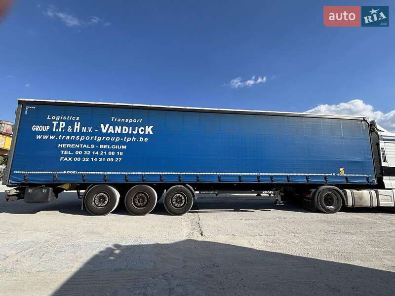 Тентований борт (штора) - напівпричіп Kogel S 24 2015 в Львові фото 4 Тентований борт (штора) - напівпричіп Kogel S 24 2015 в Львові