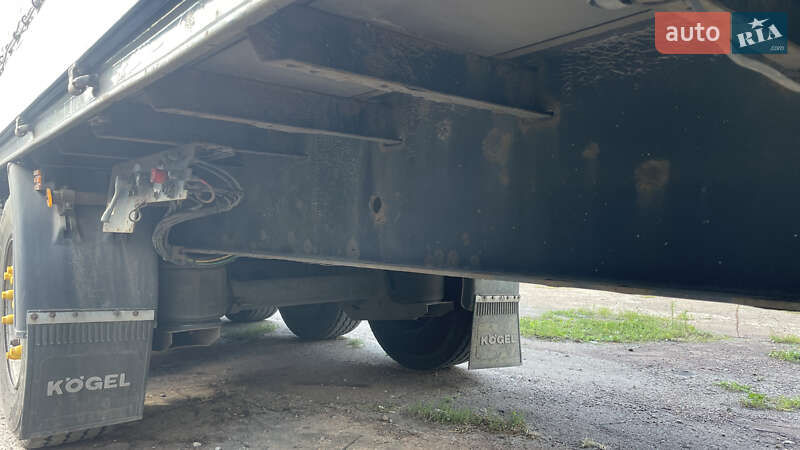 Тентований борт (штора) - напівпричіп Kogel S 24 2002 в Києві