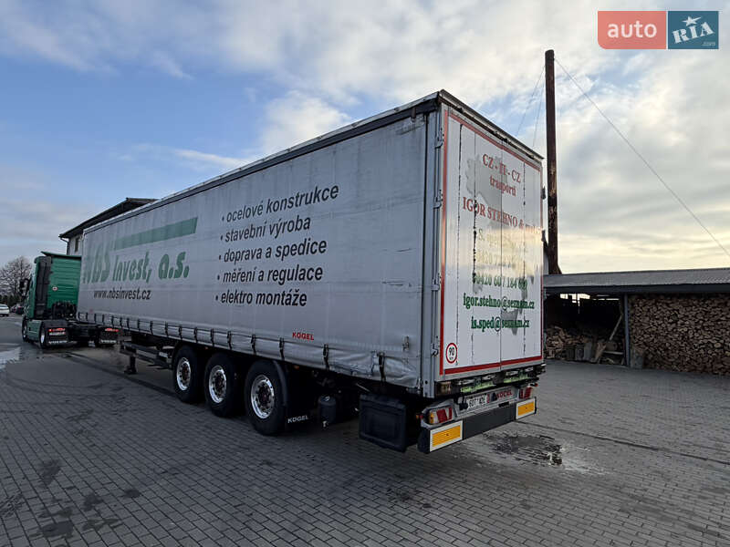 Тентованный борт (штора) - полуприцеп Kogel S 24 2017 в Тячеве фото 5 Тентованный борт (штора) - полуприцеп Kogel S 24 2017 в Тячеве